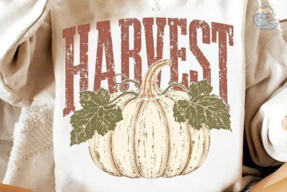 Download Harvest Pumpkin Distressed Fall PNG - Harvest Collection