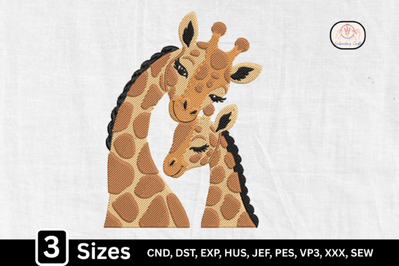 Download Safari Animal Love Giraffe Baby Mom - Giraffe Collection