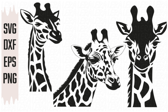 Download Giraffe, Vector, Silhouette - Giraffe Collection